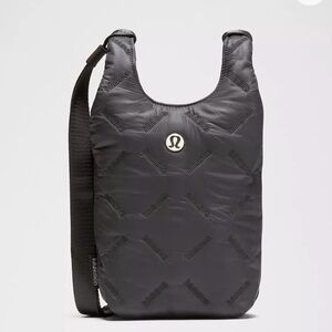 Lululemon Athletica Black Quilted Bag